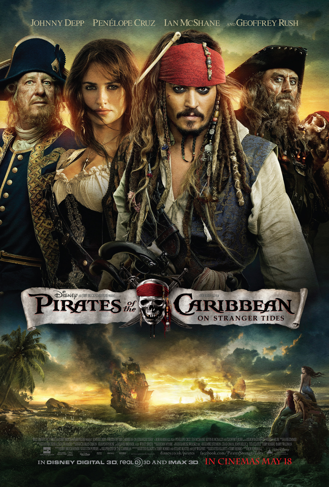Pirates of the Caribbean: on stranger tides (2011) 4K quality